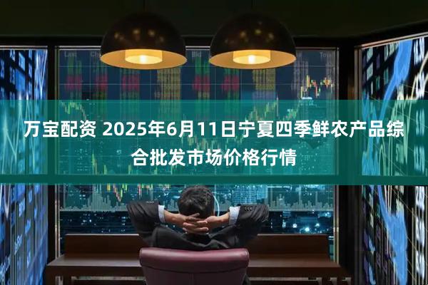 万宝配资 2025年6月11日宁夏四季鲜农产品综合批发市场价格行情