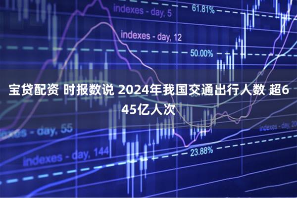 宝贷配资 时报数说 2024年我国交通出行人数 超645亿人次