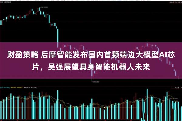 财盈策略 后摩智能发布国内首颗端边大模型AI芯片，吴强展望具身智能机器人未来